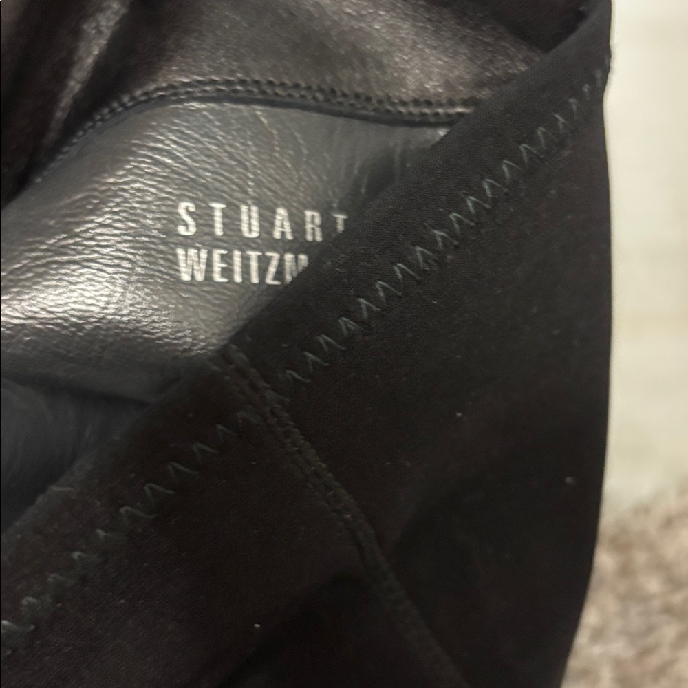 Stuart Weitzman black
over the knee Boots leather 8.5 - Picture 16 of 16